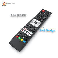 Control Remoto Universal Inteligente para TV LCD con Voz, 45 Botones, Código Fijo, Infrarrojo, para 2.4GHz, Alcance de 20m, Batería AAA