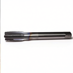 Ttake Ta1335 Taperon de taraudage UNC conique pour trous traversants, tolérance 2B, revêtement bleu supérieur - Product Image 2