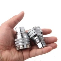 Prix Usine Promotionnel : Ensemble d'adaptateurs de douilles à cliquet bidirectionnels réglables 10-19 mm, Clé à douille à cliquet