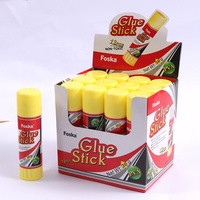 Bâtons de colle blanche FOSKA, repositionnables, 8G, 15G, 21G, 36G, pour l'artisanat des enfants, les présentations d'affiches, les fournitures scolaires