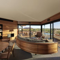 Tente de luxe Tethys pour hôtel-resort extérieur, en PVDF et toile, pour safari, glamping et salons professionnels