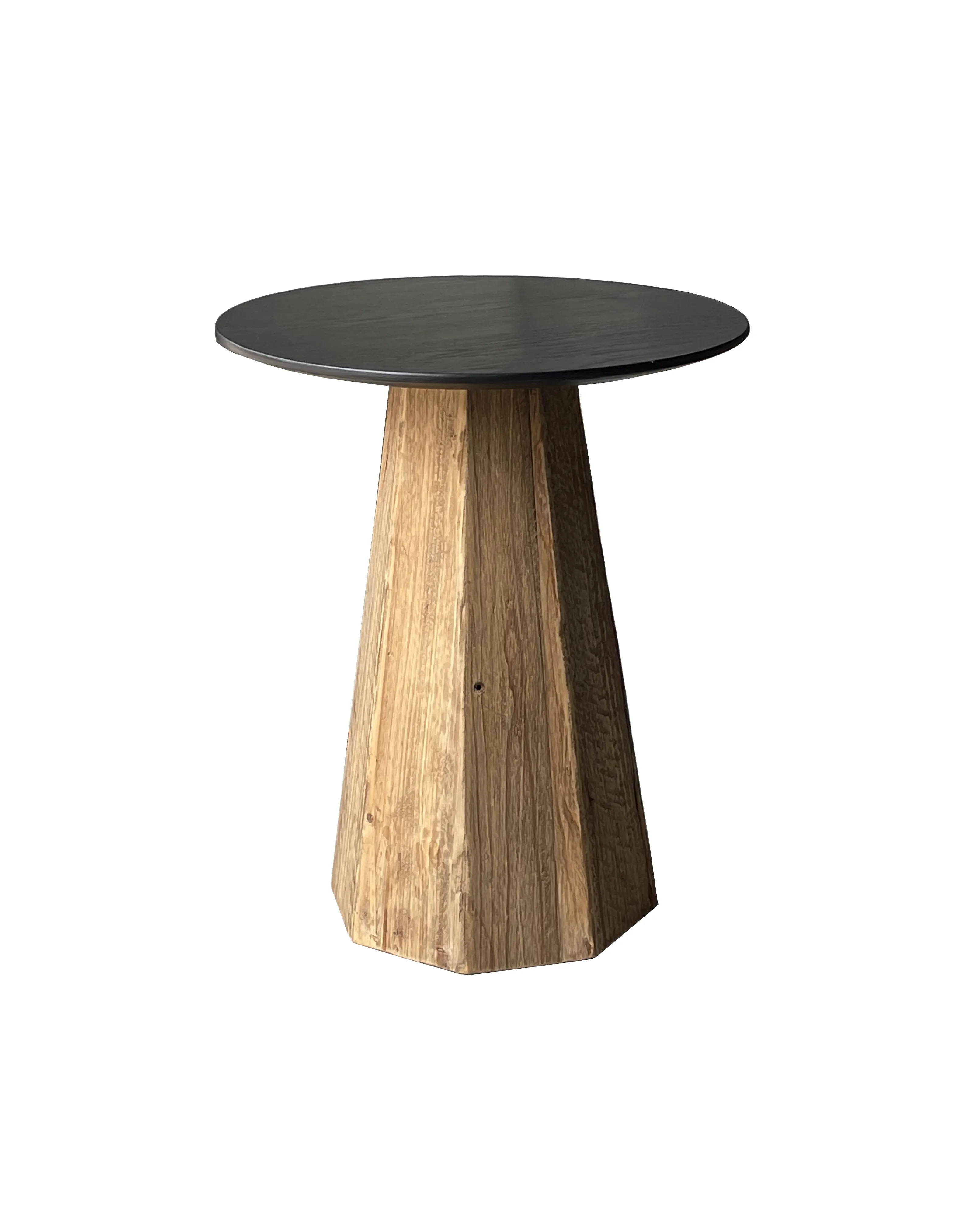 Tavolino alto da salotto in legno per mobili industriali