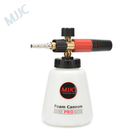 Lance à mousse à neige haute pression MJJC, bouteille anti-fuite à grande ouverture de 1,2 L, canon à mousse à neige en laiton professionnel pour Kranzle
