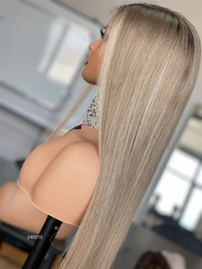 เงาหรูหรา Desgin 5*5 HD วิกผมลูกไม้ปิดตรงวิก<span class=keywords><strong>ผม</strong></span><span class=keywords><strong>ผม</strong></span>มนุษย์สีบลอนด์ไฮไลท์วิกผมยาวสําหรับสาว<span class=keywords><strong>สวย</strong></span> - Product Image 4