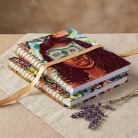 Agenda con encuadernación Wire-O de tapa dura, diseño floral, papel grueso, cuaderno espiral A5 personalizado