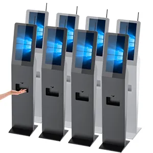 Lecteur publicitaire kiosque distributeur automatique affichage numérique désinfectant pour les mains