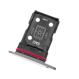 Tiroir de carte SIM Oppo pour Find X2 Pro, pièce de rechange grise - Product Image 3