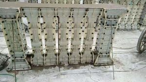 Stampo in Plastica per Ringhiere in <span class=keywords><strong>Cemento</strong></span> Reazone 2022, Nuovo Design per Balaustra a Doppio Arco, Stampaggio in Opera - Product Image 4
