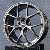 Jantes de course en alliage d'aluminium polies, concaves profondes, monobloc, forgées par flux, 15-24 pouces, 5x112, 5x120, 5x114.3, personnalisées pour M3 G30, SRX XAC