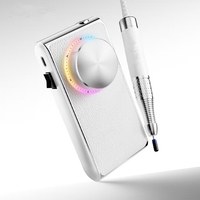 Vente en gros LUGX Perceuse à ongles portable haut de gamme type-c chargeant le dissolvant de cuticules outil de salon de manucure en plastique durable