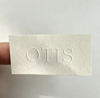 Étiquettes autocollantes personnalisées avec logo en relief, texture concave-convexe, différentes couleurs, emballage de luxe pour parfums et bougies