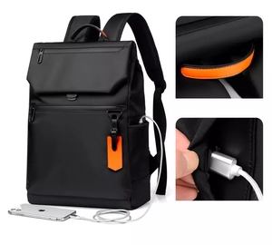 Sac à dos personnalisé pour homme, résistant, pour voyages, affaires, école, avec port de charge USB, idéal comme cadeau - Product Image 6