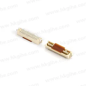 Gran oferta BtB boarto boarconnector paso de 1mm 30 pines montaje en superficie SMT PCB header stack enchufe macho doble fila post HRS Hirose