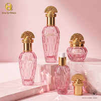 Bouteilles en verre vides personnalisables de luxe, contenants cosmétiques pour sérum, huile essentielle, lotion