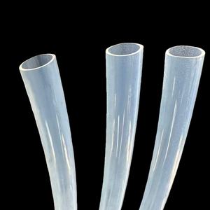 Tuyau moulé transparent personnalisé en FEP/PFA/PTFE, utilisation industrielle en laboratoire, résistant à la corrosion, haute température, conception de pilier flexible - Product Image 5