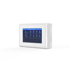 Multi-parameter gasdetector voor binnen met 7-inch slim Android-scherm PM2.5, PM10, O3, O2, TVOC, CO2, HCHO Wandmodel - Product Image 2