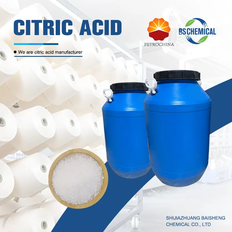 Mejor precio ácido cítrico en polvo de calidad alimentaria china ácido cítrico anhidro