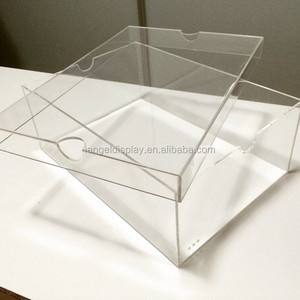Iangel Factory Custom <strong>Clear</strong> Acrylic Shoe <strong>Display</strong> <strong>Box</strong> for Home or Office Use - Product Image 3