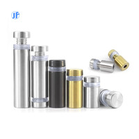 Hot Selling Professional Titanium Alloy Zinc Fasteners 13mm 16mm 19mm High Ads for Aluminum Stainless Steel Glass Bracket Nail