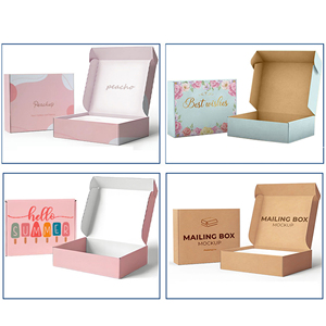Caja de Cartón Corrugado para Envíos, Embalaje para Zapatos y Ropa, Cajas de Envío Personalizadas con Logotipo para Pequeñas Empresas - Product Image 4