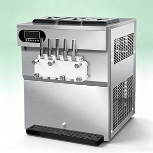 Máquina de Helado Suave de Cinco Cabezas para Tiendas de Té con Leche, Ahorradora de Energía, Equipo para Helados - Product Image 6