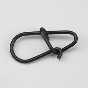 Cường độ cao màu đen thép không gỉ câu cá nối <span class=keywords><strong>Snap</strong></span> khóa <span class=keywords><strong>pin</strong></span> xoay phụ kiện - Product Image 2