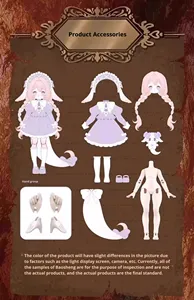 LULU Elf Tale BJD bambola articolata da 20cm scatola cieca Set completo vendita diretta all'ingrosso nuovissima <span class=keywords><strong>serie</strong></span> di Figure mobili <span class=keywords><strong>Fantasy</strong></span> - Product Image 3