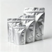 Sachets Doypack en aluminium avec fermeture éclair, sacs alimentaires scellables, taille personnalisée, adaptés aux aliments liquides comme les sauces, les soupes, les jus et le miel