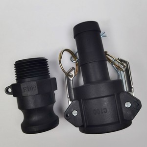 Dn63 לחץ גבוה coupler נקבה בלחץ גבוה coupler/npt חוט hdpe עצמית נעילת נשק סוג b 1/2 "ל 2" איזו4427 תקן - Product Image 5