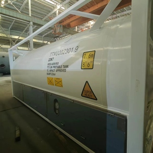 20FT T75 Vakuumisolierter Kryogener ISO-Tankcontainer mit Druckbehälter & Pumpe für LOX <span class=keywords><strong>LIN</strong></span> LAR LCO2 N2O - Product Image 1