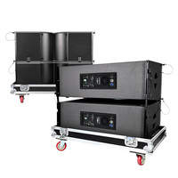 Système de sonorisation professionnel à deux voies KA-Series Active Dual 8/10/12 pouces High SPL avec module amplificateur DSP intégré