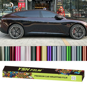 Papel que cambia de camaleón de alto brillo, envoltura de vinilo de Color, películas corporales para mascotas autocurativas, rollos de pegatinas antiarañazos para coche a la venta - Product Image 3