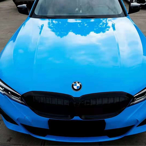 LBWK101 Super <span class=keywords><strong>Gloss</strong></span> Metallic Kato's Kenmery Blue Ventas calientes Colorido PVC PET Car Wrap Vinilo Película de cambio de color - Product Image 3