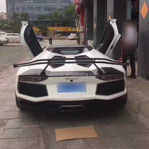 Spoiler Posteriore in Fibra di Carbonio a Tre Strati per <span class=keywords><strong>Lamborghini</strong></span> <span class=keywords><strong>Aventador</strong></span> LP700-4 LP720 GT Ala Posteriore - Product Image 4