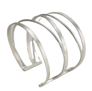 Latest Designs of Brass <b>Silver</b> Plated <b>Cuff</b> <b>Bracelet</b> - Product Image 3