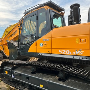 Excavadora de cadenas grande HYUNDAI 520L-9VS usada, 52 toneladas, 265 kW, cucharón de 3.0 m³, fuerte fuerza de excavación, excavadora de servicio pesado para minería - Product Image 5