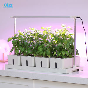 Oliz Z306 Smart Tuin Thuis Indoor Glasvezel Groente Plantenbakken Doos Kunstmatige Plant Plastic <span class=keywords><strong>Self</strong></span> <span class=keywords><strong>Watering</strong></span> Bloempot - Product Image 1