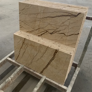 Nhà máy trực tiếp SOFITEL Vàng phiến đá cẩm thạch vàng rồng gạch đá cẩm thạch cho nội thất tường và sàn pha lê thạch anh - Product Image 3