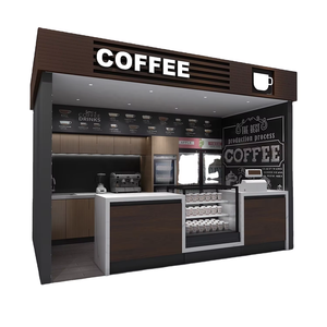 Mobili di lusso caffetteria Cool caffè Bar decorazione soluzione di lusso negozio commerciale al dettaglio infissi Bar Design per esterni - Product Image 3