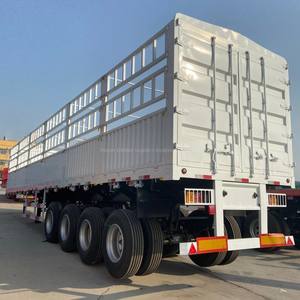 Semirremolque de Cercas Usado de Alta Calidad y Bajo Precio, de 2/3/4 Ejes, para Transporte de Carga Pesada - Product Image 5