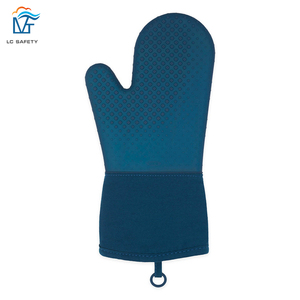 Gants de cuisine en silicone de qualité alimentaire, résistants à la chaleur, antiadhésifs, faciles à nettoyer, antidérapants, pour micro-ondes, -40~230°C, personnalisables - Product Image 1