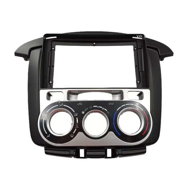 9Inch Car Android Radio Installation Dashboard Car Frame for Toyota 2011-2014 Innova Crysta Manual Ac Parts Modification Panel