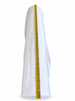 Rouleau de toile polyester 24 pouces x 30 m, imperméable, mat, vierge, pour impression jet d'encre numérique, grand format, décoration artistique