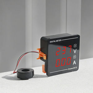 Medidor Digital de Voltaje y Amperaje de Alta Precisión 1-120A, CA 50-500V, CC/CA, Trifásico, IP66, Aleación de Aluminio - Product Image 3