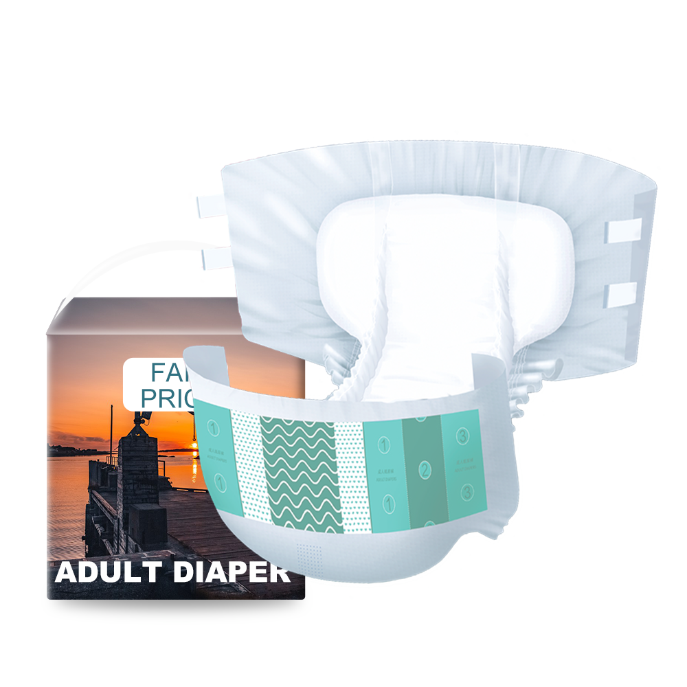 Adult Diaper Printed - Soft, Absorbent & Leak-prevention