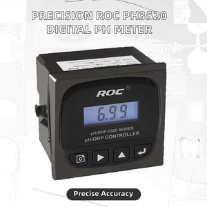 Construction en plastique de <span class=keywords><strong>pH</strong></span>-mètre en ligne numérique de haute précision <span class=keywords><strong>ROC</strong></span> PH3520 ORP 5500 - Product Image 2