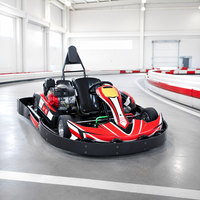 Kart de un Solo Asiento para Pista de Karts, con Control Remoto Opcional, 3 Horas de Funcionamiento, para Parques de Diversiones