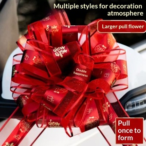 Nouvelle guirlande de <span class=keywords><strong>mariage</strong></span> avec nœuds pour la <span class=keywords><strong>décoration</strong></span> de poignées de porte, ensemble complet pour usage intérieur - Product Image 3