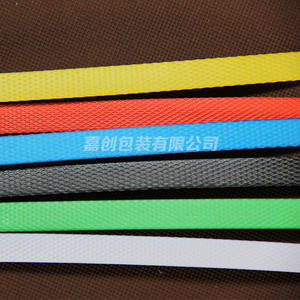 สายรัดพลาสติก PET กึ่งอัตโนมัติ 1500 ม. แบบร้อนละลาย พิมพ์สี สำหรับใช้กับเครื่องจักร - Product Image 1