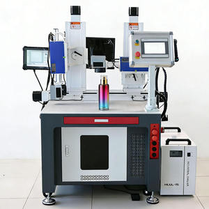 Marcador Láser UV de 2 Cabezales para Botellas de Envases Cosméticos, Solución de Integración de Recopilación de Datos para Marcado Interno de Códigos QR - Product Image 1